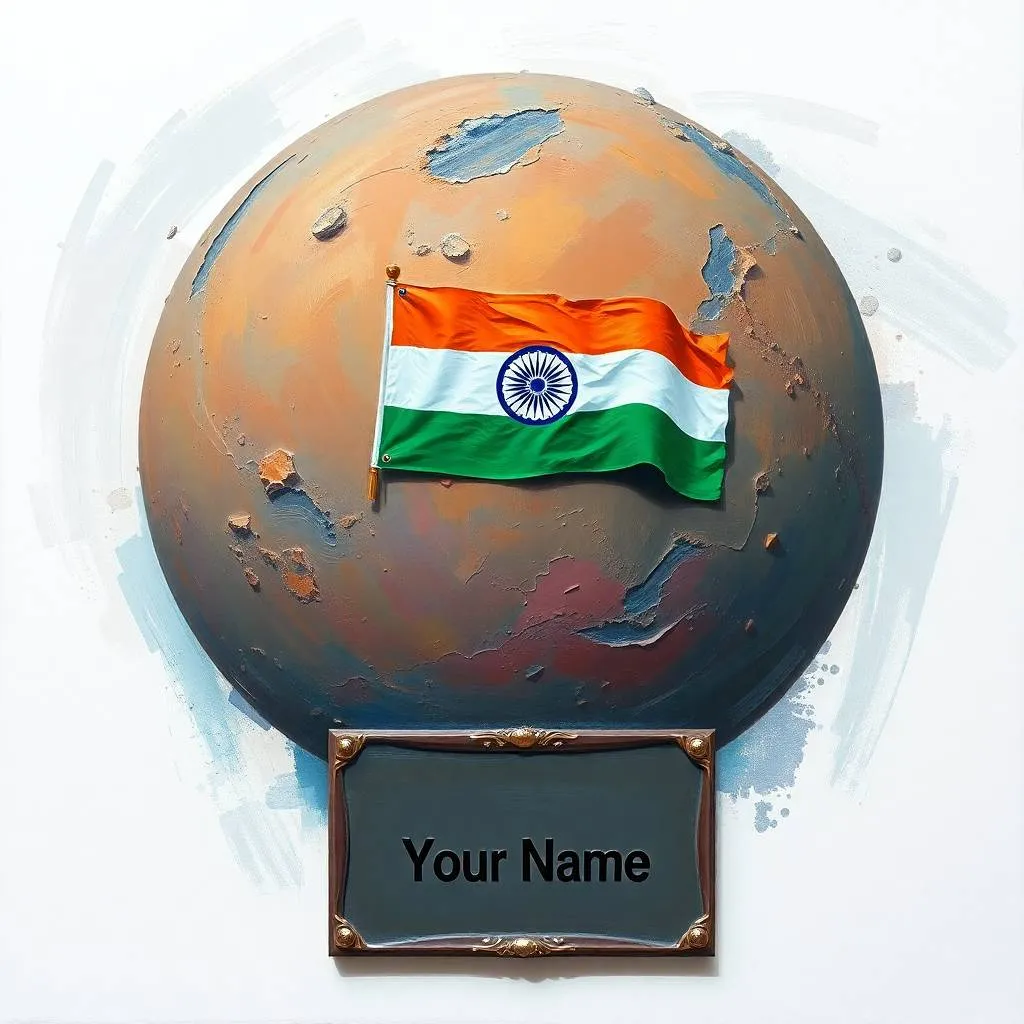 Your Name Engraved on Mars